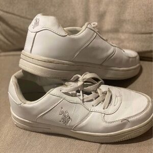 U.S. Polo Assn. Men's White Sneakers